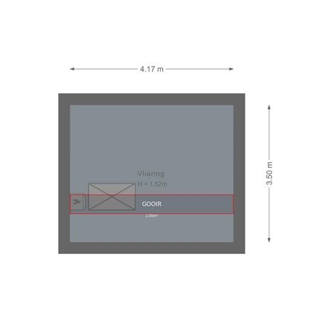 Floorplan - Ampèrestraat 5BS, 3553 CH Utrecht